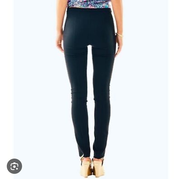 Lilly Pulitzer Alessia side zip dress pants size 00 excellent like-new condition - Picture 2 of 5